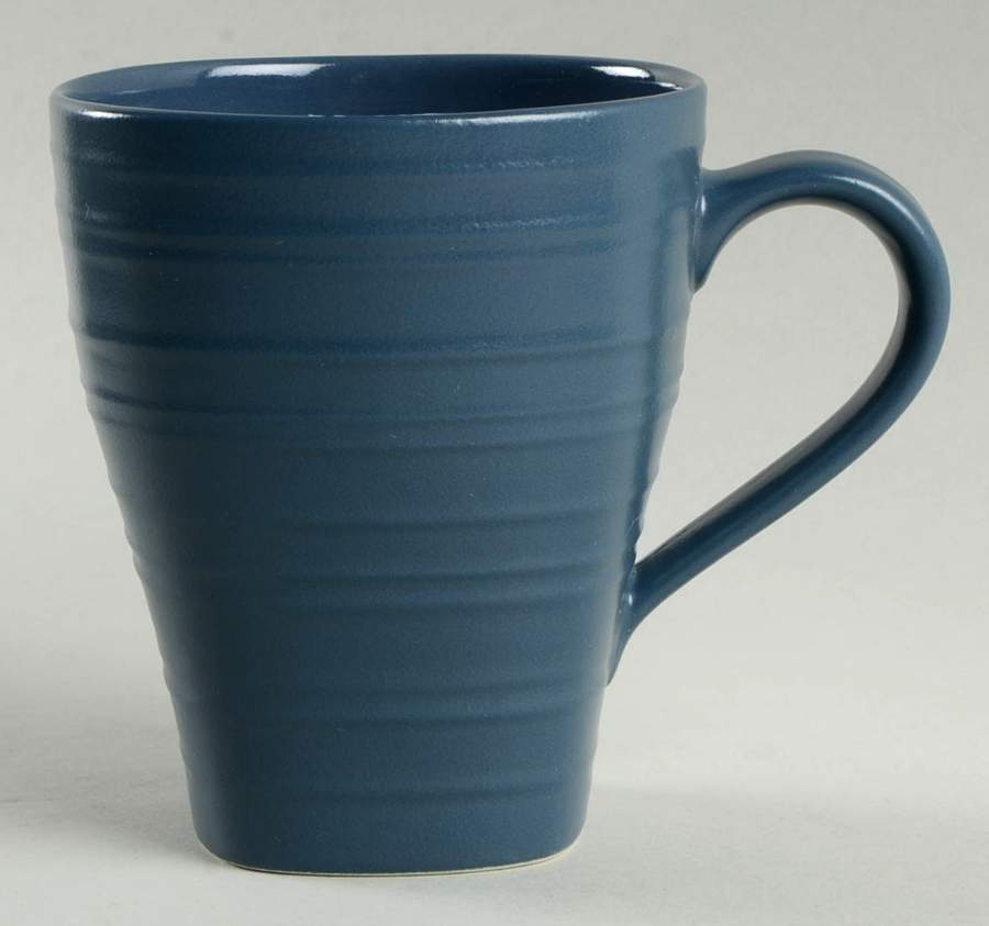 Swirl Square Blue Mug by Mikasa-1