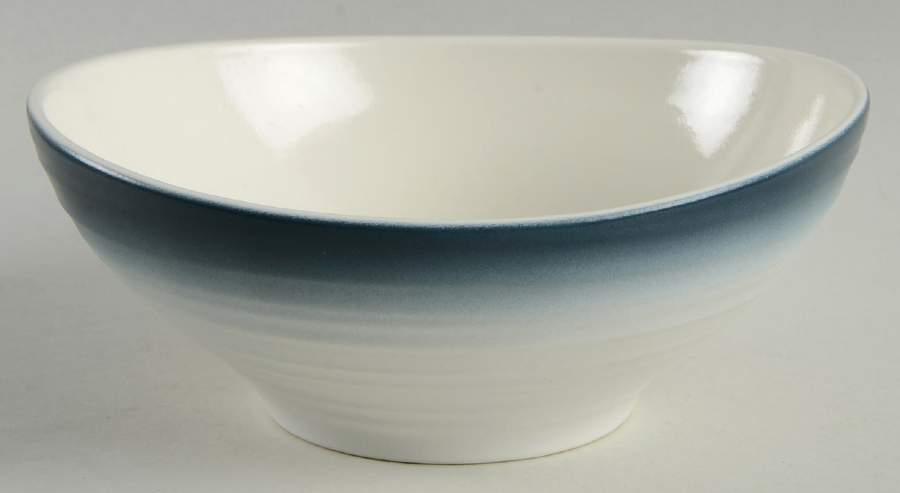Swirl Ombre Blue Soup/Cereal Bowl by Mikasa-1