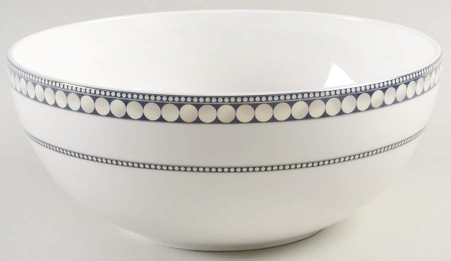 Akoya Cobalt Blue 9" Round Vegetable Bowl by Mikasa-1