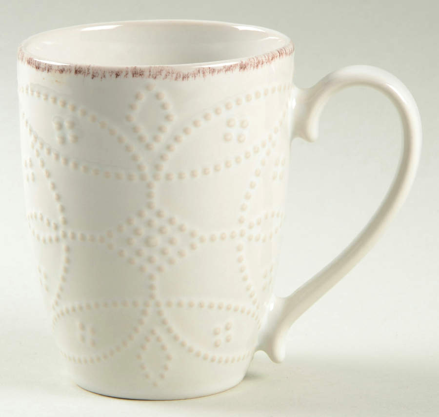 Serena White Mug by Mikasa-1