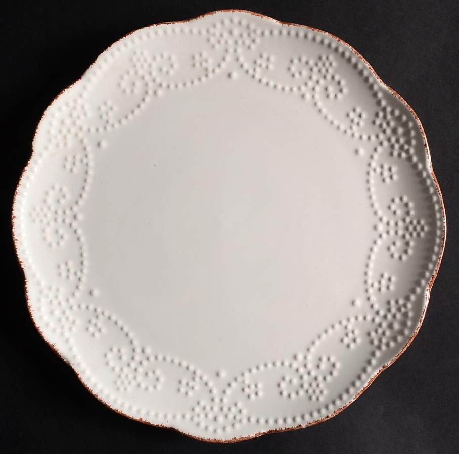 Serena White Dinner Plate by Mikasa-1