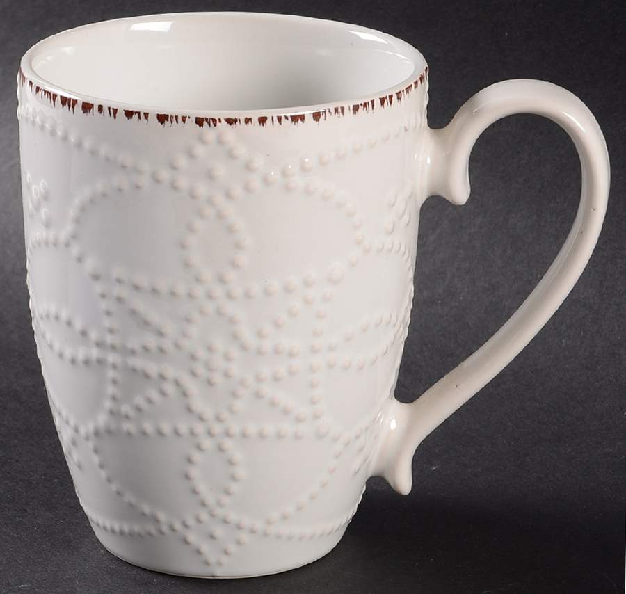Serena White Mug by Mikasa-1