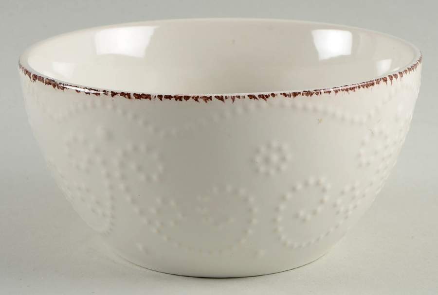 Serena White Soup/Cereal Bowl by Mikasa-1