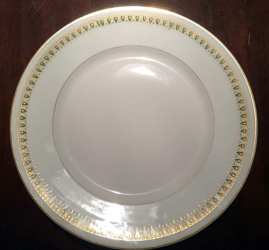 MFC36 Dinner Plate by M F & Co (Marshall Fields)-1