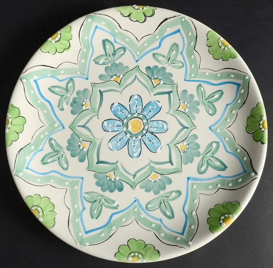 White Star Dinner Plate by Maxcera Corp-1