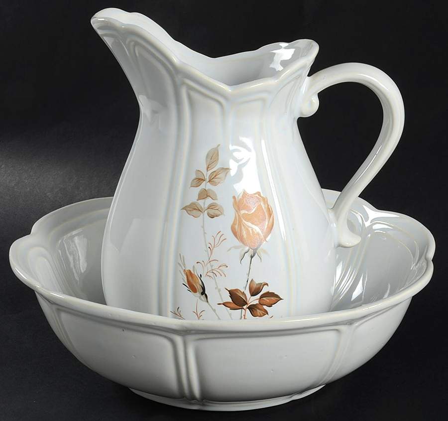 MCC20 64 Oz Pitcher and Bowl Set by Nelson McCoy-1