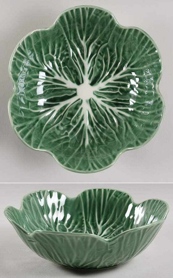 Cabbages 9" Round Serving Bowl by Maxcera Corp-1