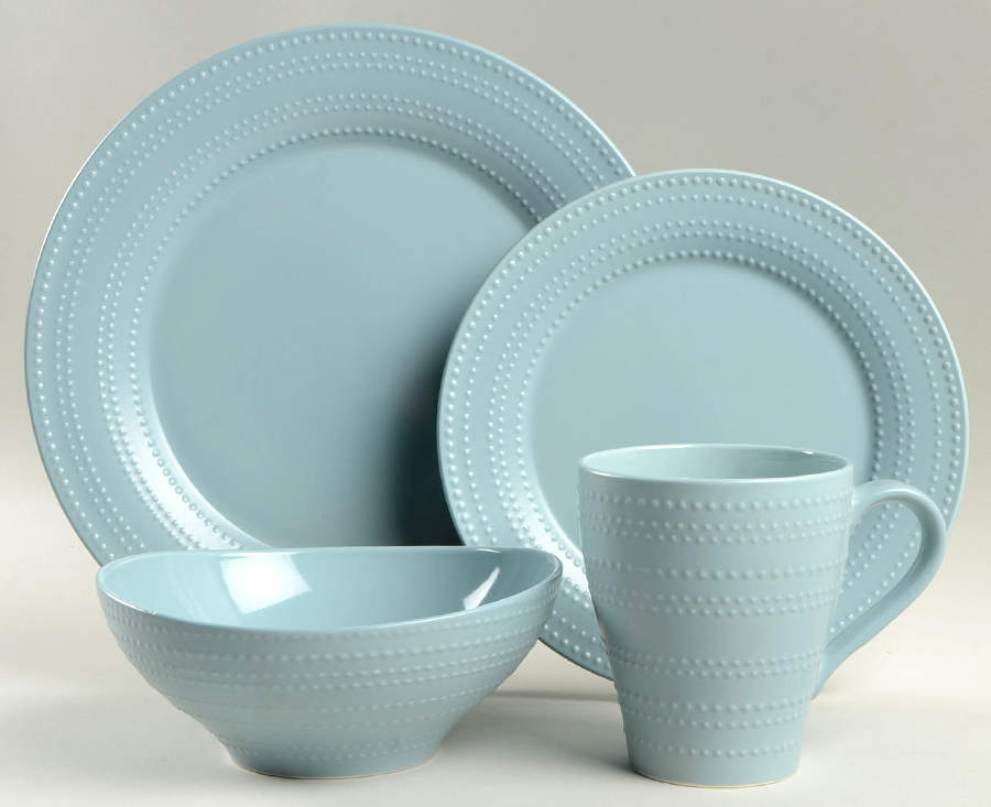 Ryder Blue 4 Piece Place Setting by Mikasa-1