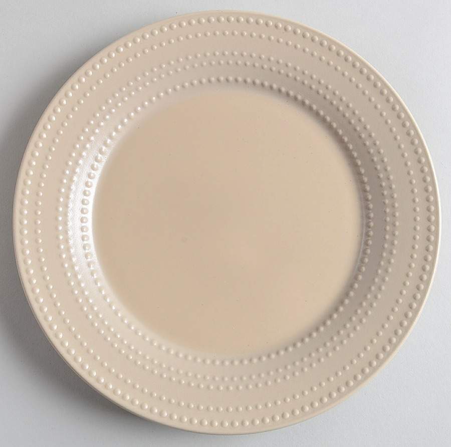 Ryder Beige Salad Plate by Mikasa-1