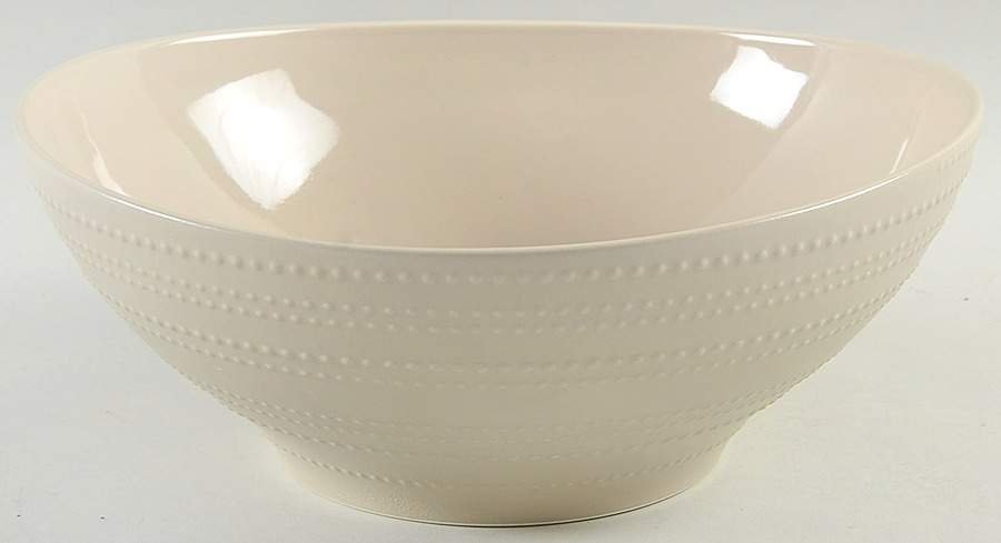 Ryder Beige 10" Round Vegetable Bowl by Mikasa-1