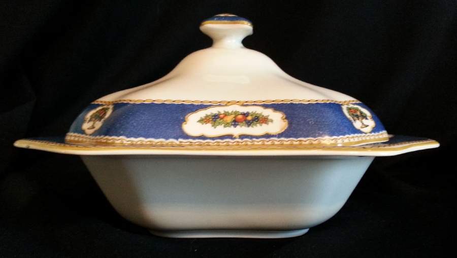 Harvest Square Covered Vegetable by Myott Staffordshire-1