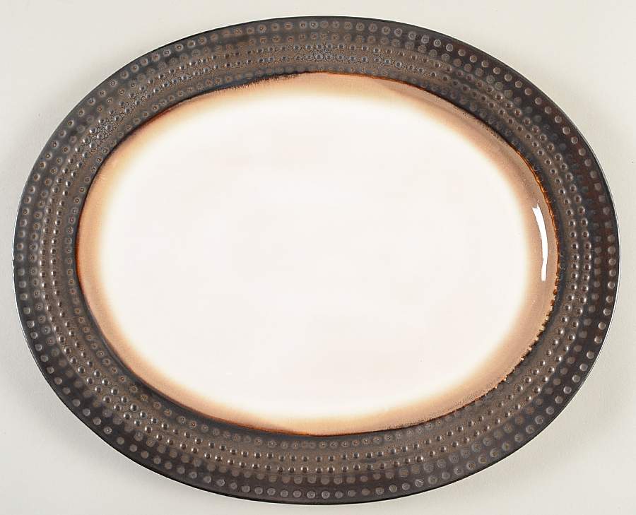 Avery 13" Oval Serving Platter by Mikasa-1