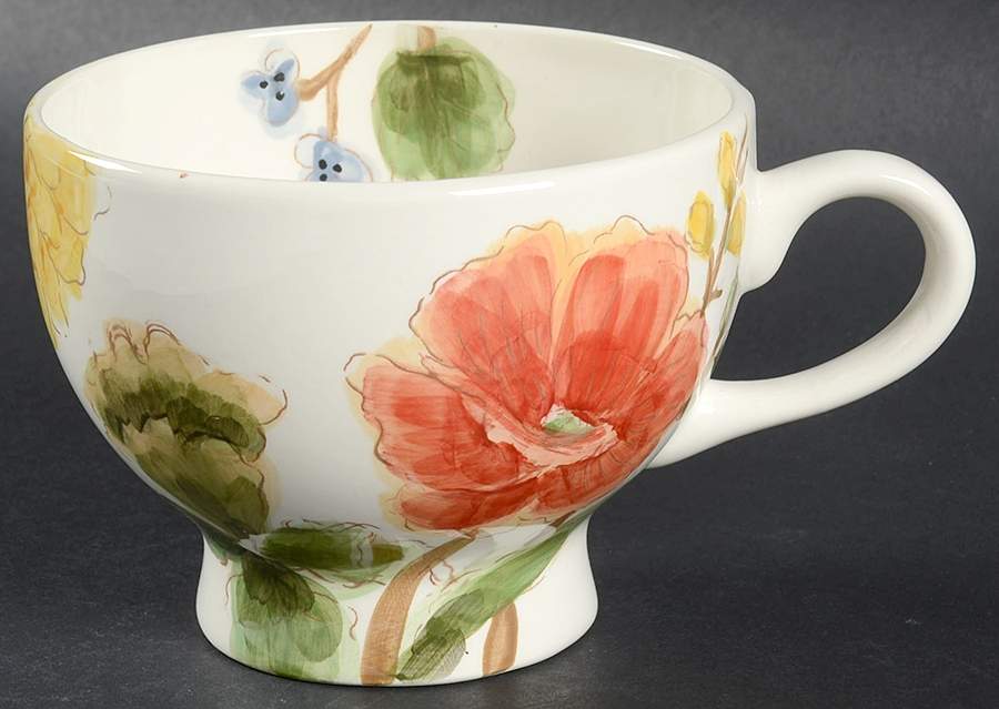 Summer Mum Floral Mug by Maxcera Corp-1