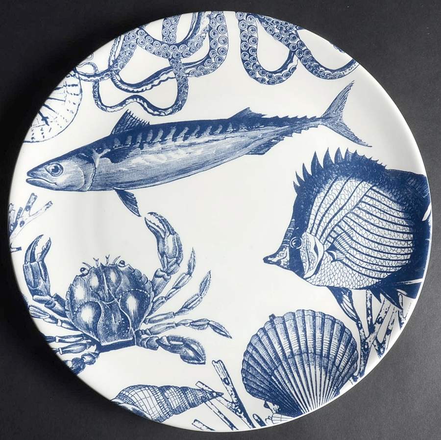Coastal Dinner Plate by Magenta-1
