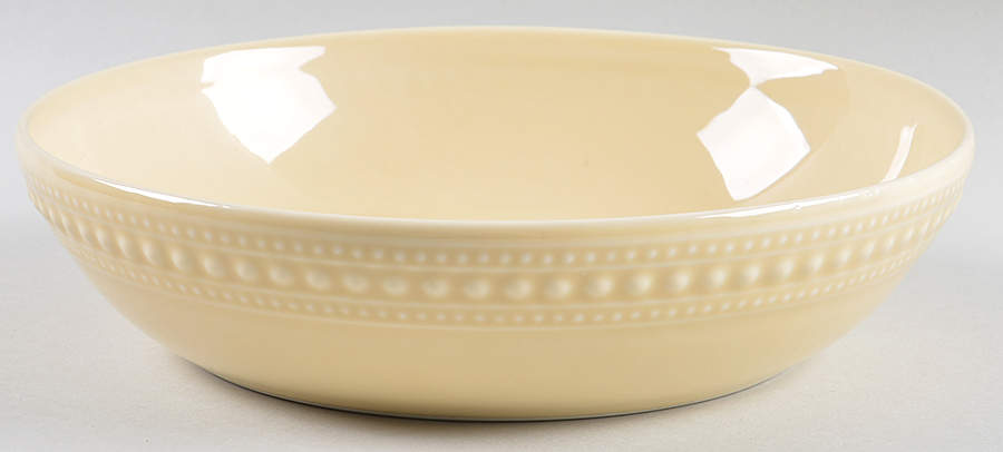 M2A20 Yellow 8" Individual Pasta Bowl by Matceramica-1