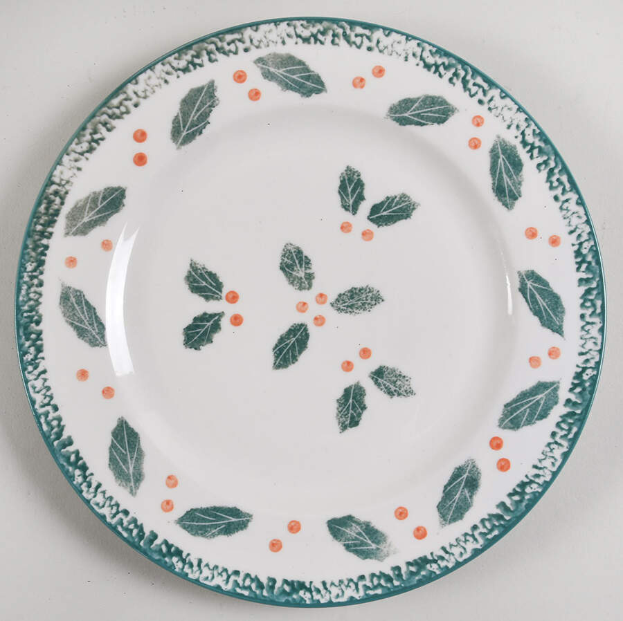 Holly Dinner Plate by Montgomery Ward-1