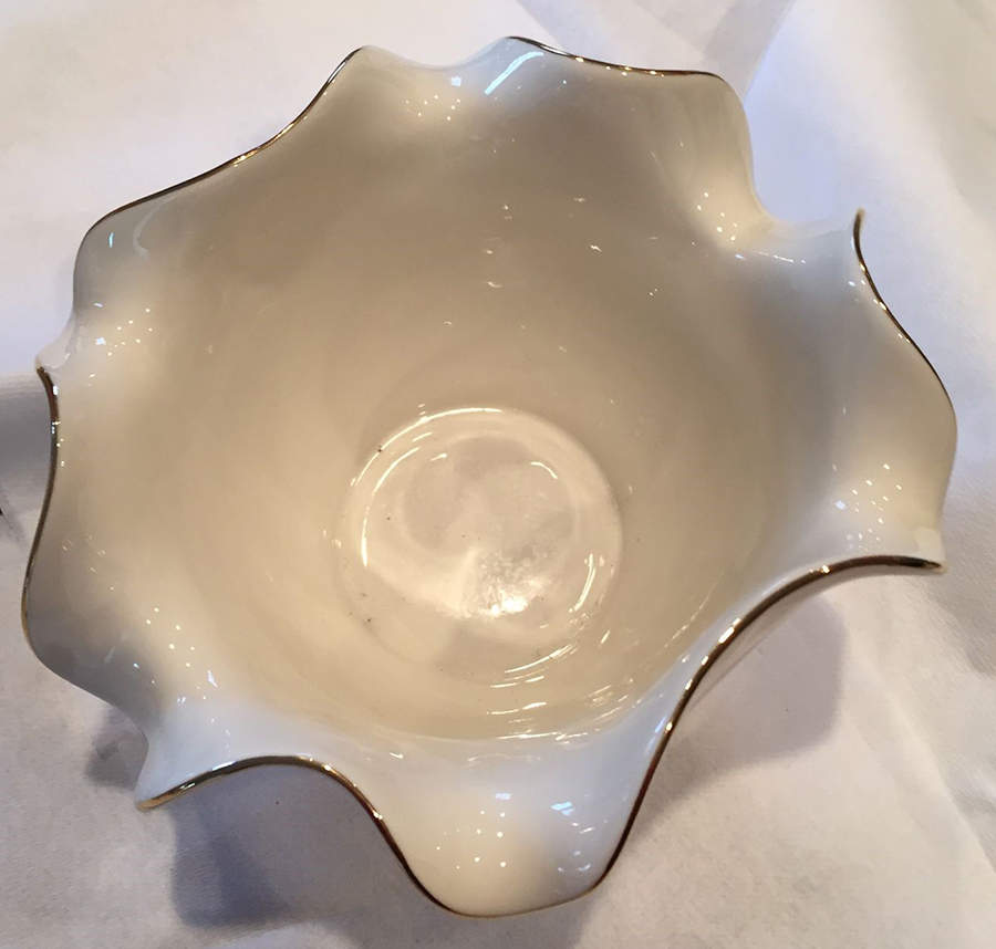 Carnation 7" Round Fluted Bowl by Mikasa-1