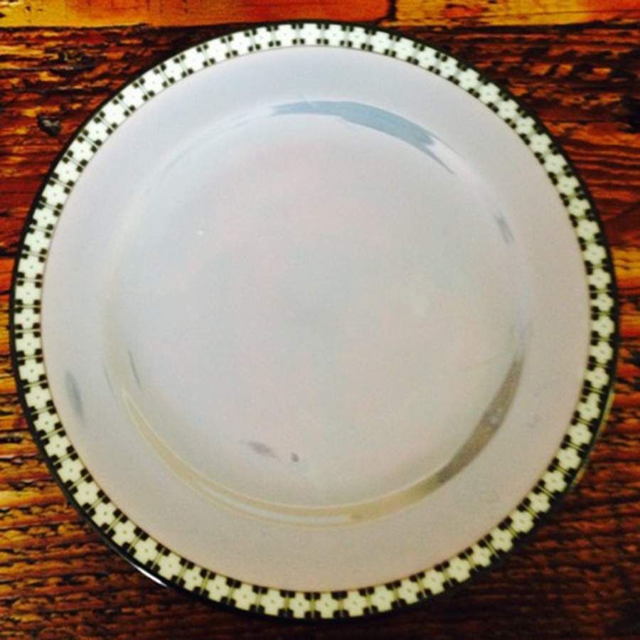 MEI696 Blue Salad Plate by Meito-1