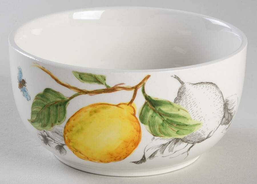 Sketch Lemon 16 Oz Round Plastic Microwave Bowl No Vent Lid by Maxcera Corp-1