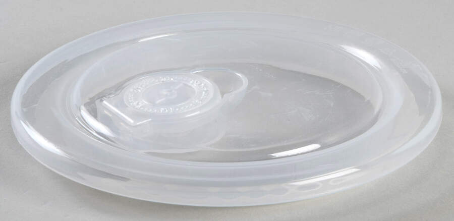 Sketch Lemon Vent Lid for 16 Oz Round Plastic Microwave Bowl by Maxcera Corp-1