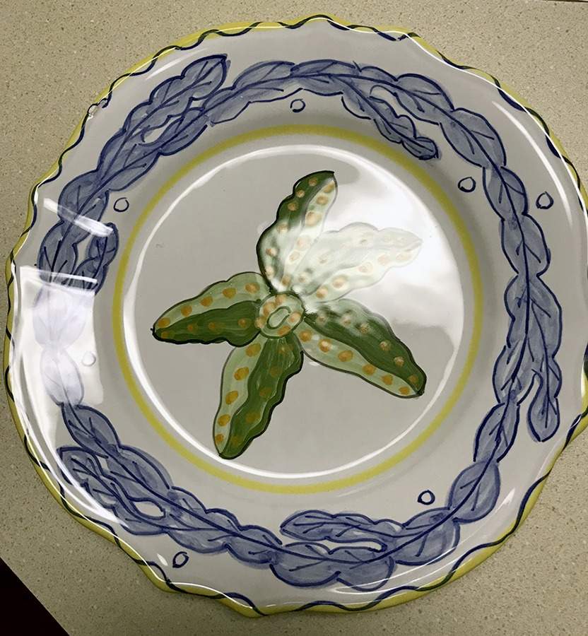 Starfish Salad Plate by Majilly-1
