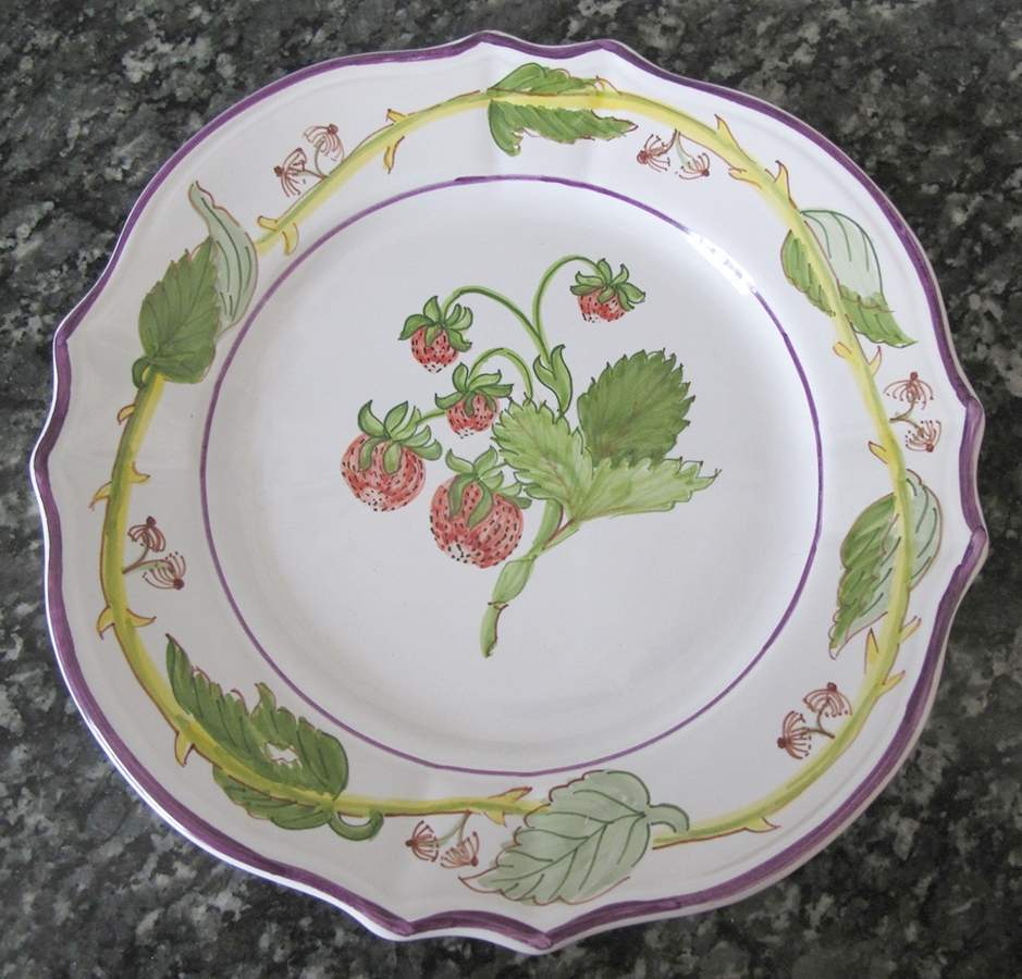Summer Berries Salad Plate by Majilly-1