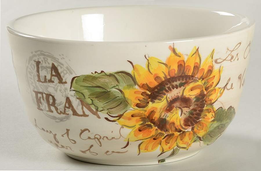 Sunflower Crown Soup/Cereal Bowl by Maxcera Corp-1