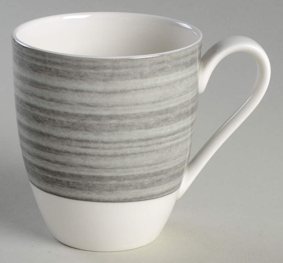 Cadence Stone Grey Mug by Mikasa-1