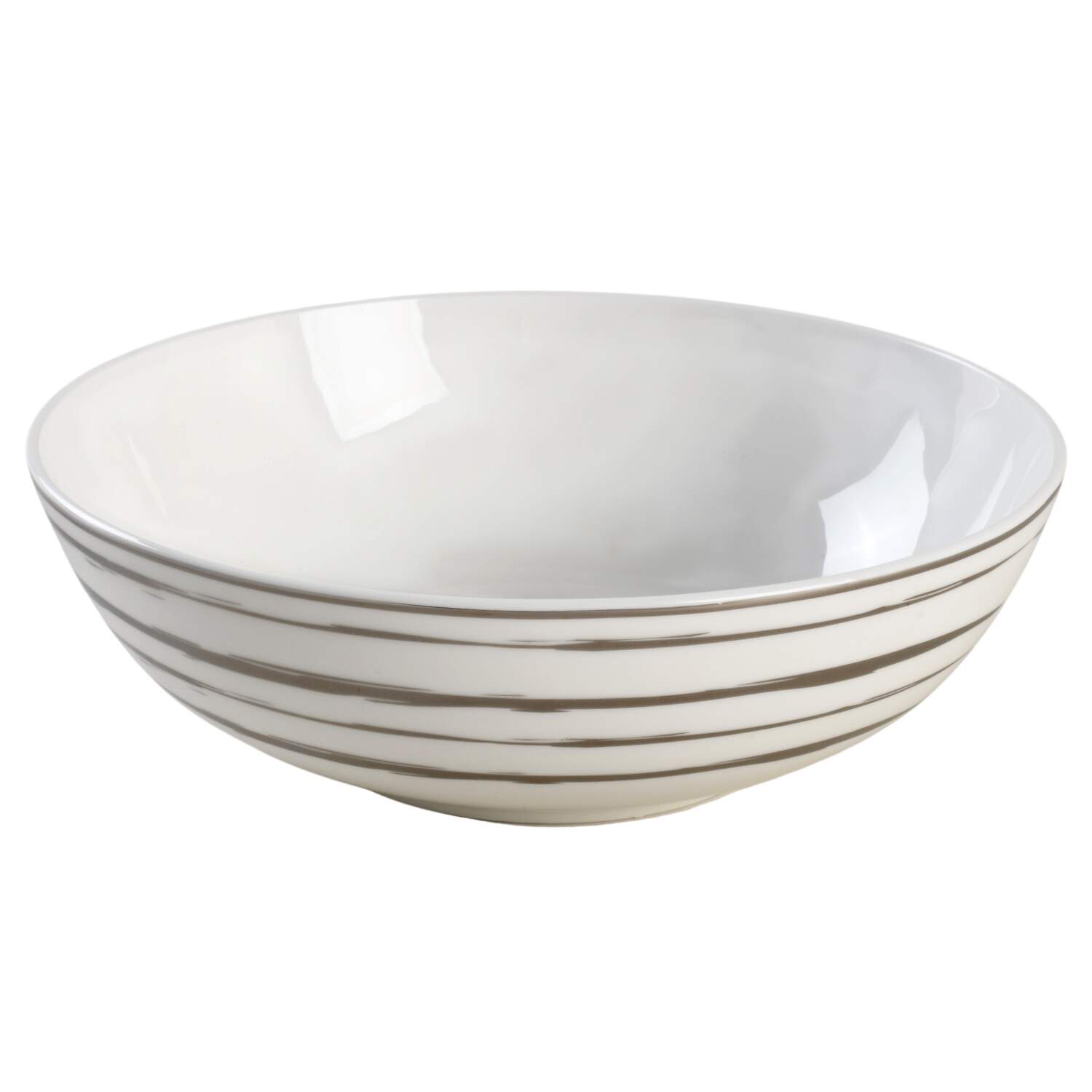 Swirl Platinum Soup/Cereal Bowl by Mikasa-1