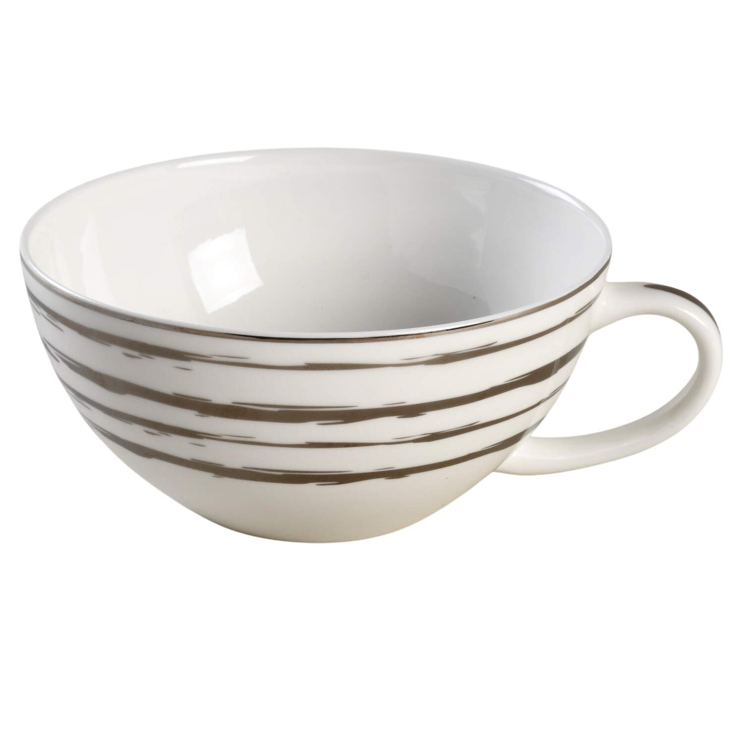 Swirl Platinum Flat Cup by Mikasa-1