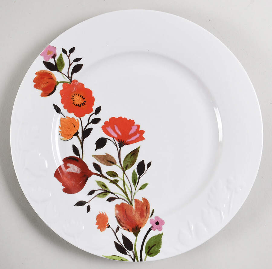 Tulips Dinner Plate by Mikasa-1