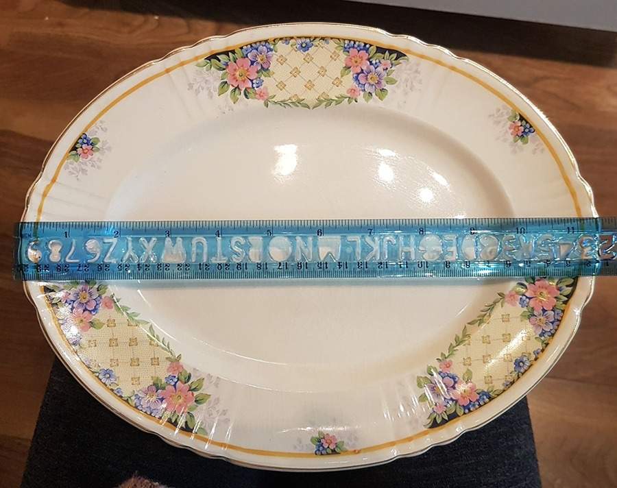 5606 11" Oval Serving Platter by Myott Staffordshire-1