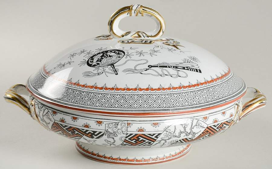 C1871 Round Covered Vegetable by Minton-1