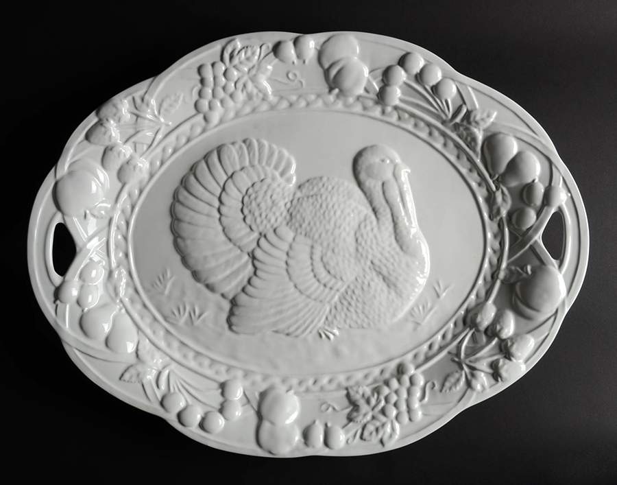 Festive Gathering 21" Oval Serving Platter by Mikasa-1