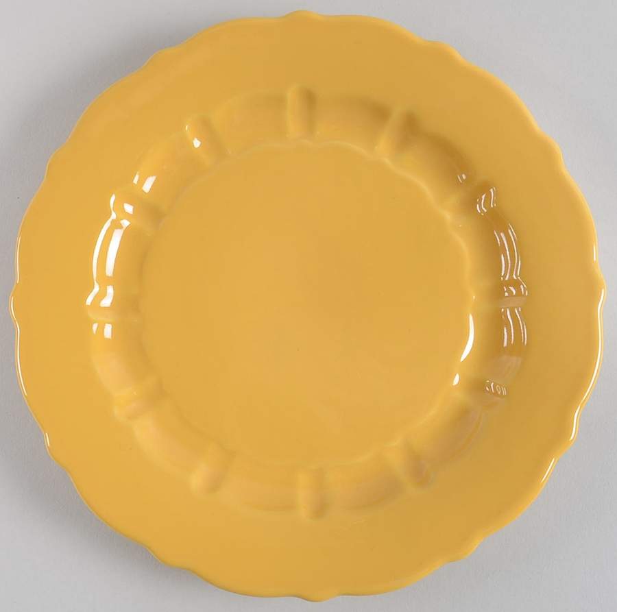 Cuisine Provencale-Mustard Salad Plate by Matceramica-1
