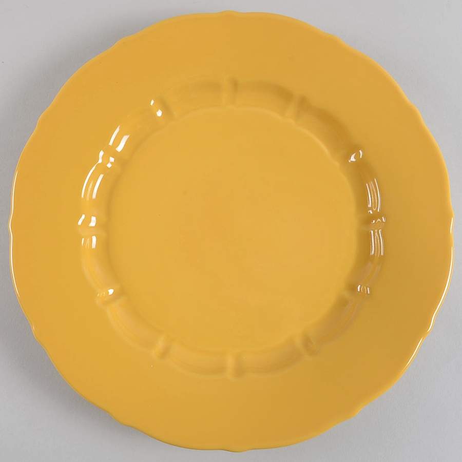 Cuisine Provencale-Mustard Dinner Plate by Matceramica-1