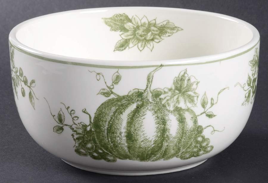 Pumpkin Toile Soup/Cereal Bowl by Maxcera Corp-1