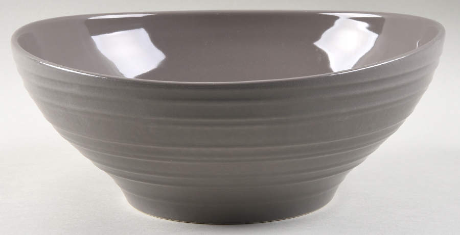 Swirl-Mocha 9" Round Vegetable Bowl by Mikasa-1