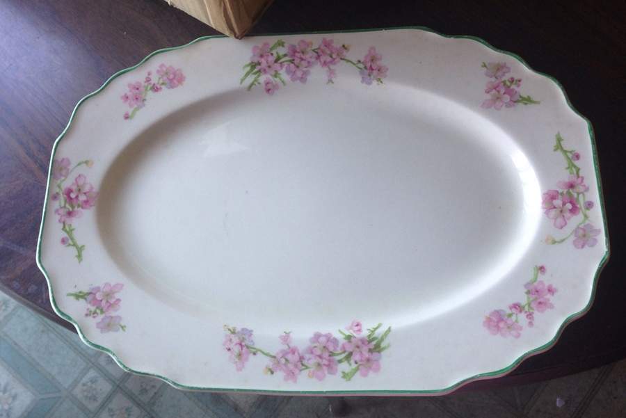 2712 12" Oval Serving Platter by Myott Staffordshire-1
