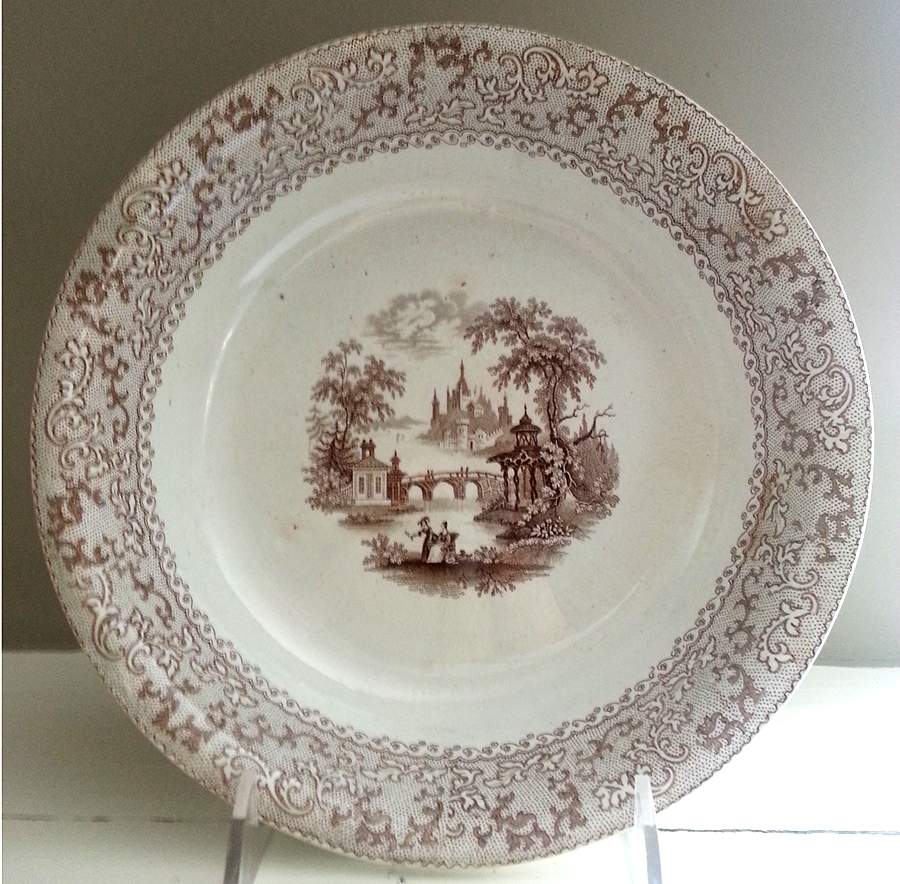 Peking Scroll Dinner Plate by Minton & Boyle-1