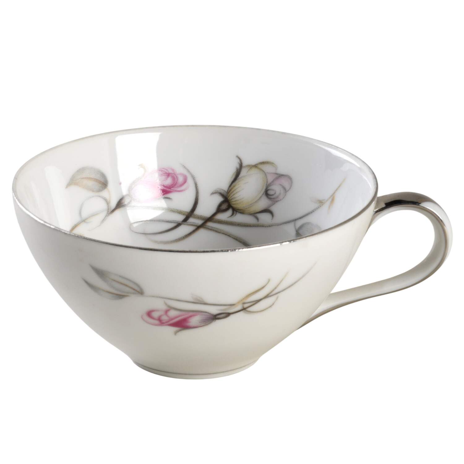 French Rose Flat Cup by Modar-1