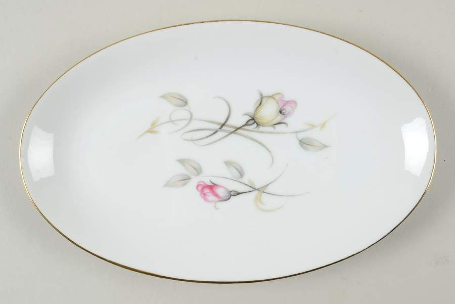 French Rose Relish/Gravy Underplate by Modar-1