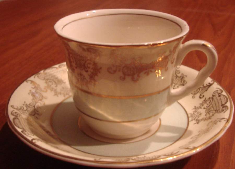 MDW54 Flat Cup & Saucer Set by W R Midwinter Ltd-1