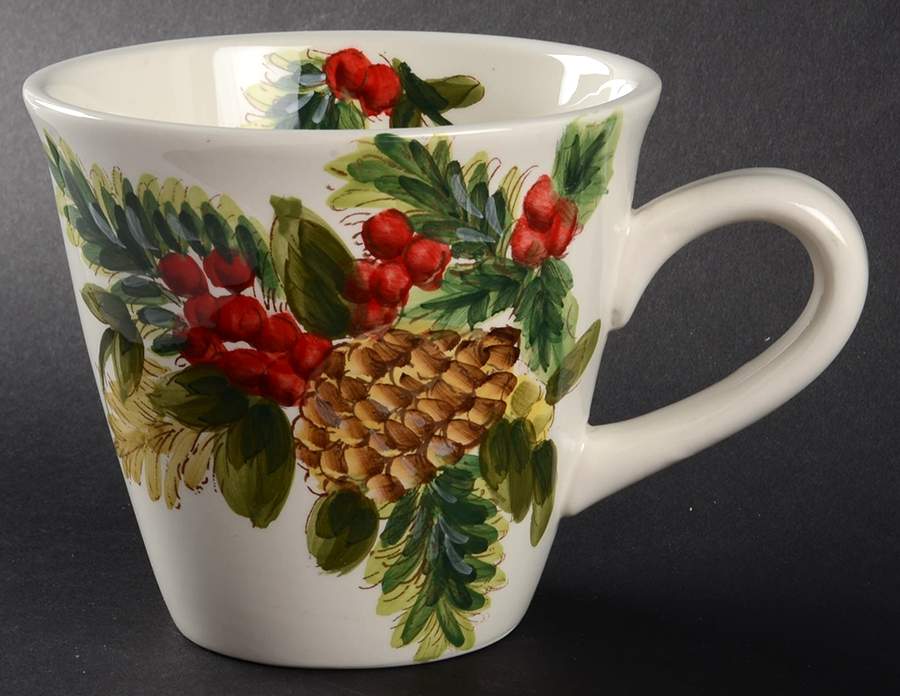 Yuletide Bough Mug by Maxcera Corp-1