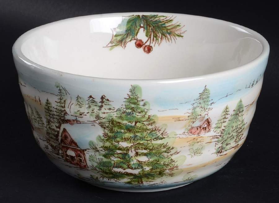 Snowville Soup/Cereal Bowl by Maxcera Corp-1