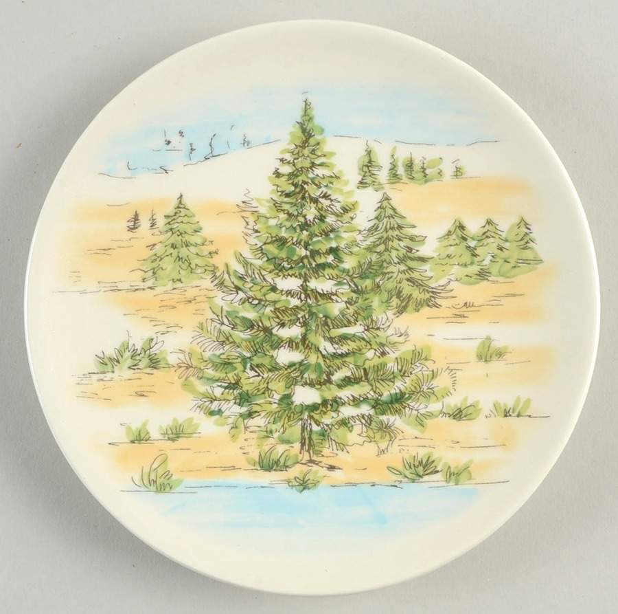 Snowville Appetizer Plate by Maxcera Corp-1
