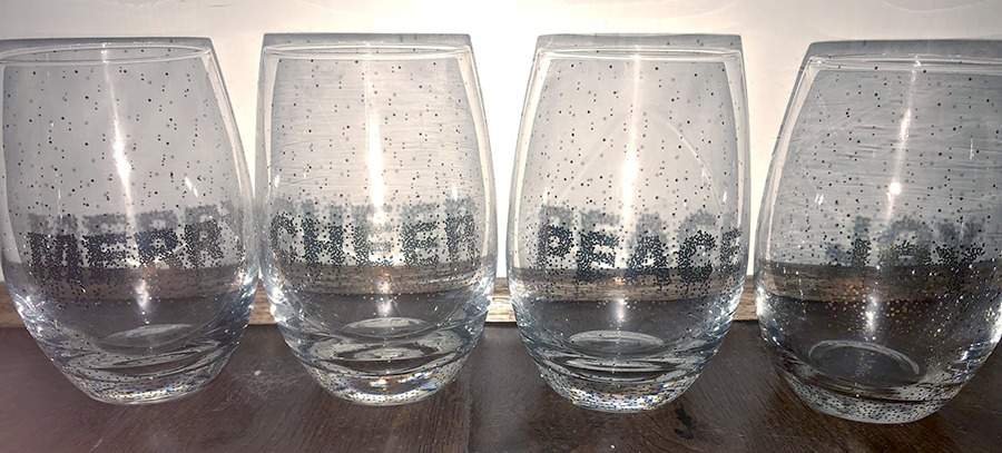 Cheers Confetti Glassware Flat Wine Tumbler by Mikasa-1