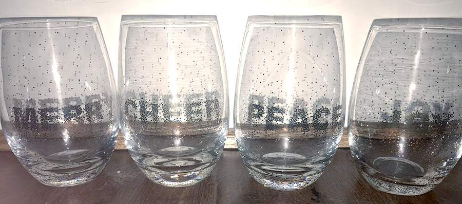 Cheers Confetti Glassware Flat Wine Tumbler by Mikasa-1