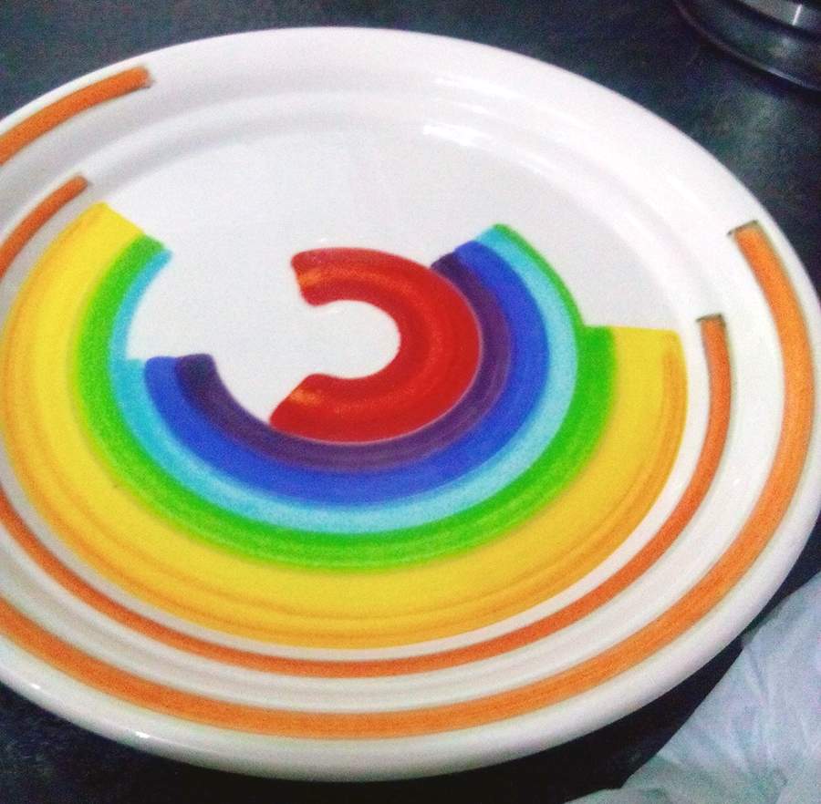 MNY6 12" Chop Plate (Round Platter) by Mancer (Italy)-1