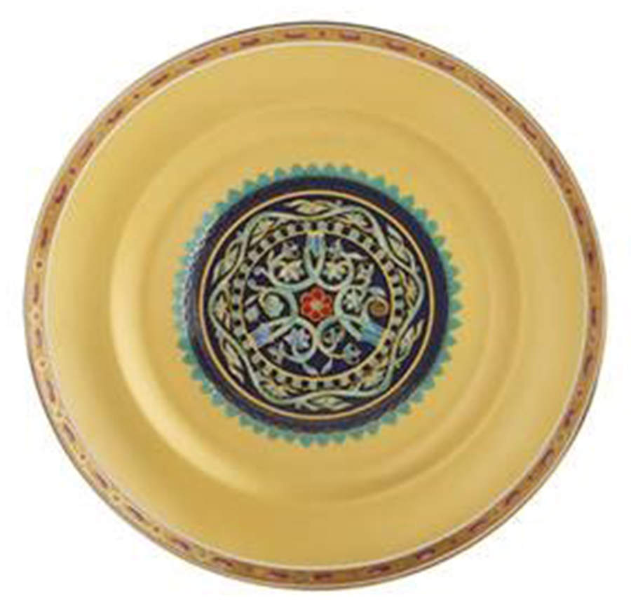 Palma Salad/Dessert Plate by Mottahedeh-1
